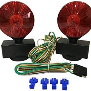 Magnetic Towing Light Kit (Dual Sided for RV, Boat, Trailer and More DOT Approved)