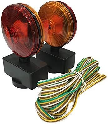 Magnetic Towing Light Kit (Dual Sided for RV, Boat, Trailer and More DOT Approved)