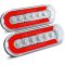 6 Inch Oval LED Trailer Lights, Submersible Boat Trailer Light, with Brake, Turning Signal, Reverse Light, Backup Light, DOT Compliant