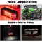 2PCS 12V LED Submersible Low Profile Rectangular Trailer Lights, Tail Stop Turn Running Lights Kit, Sealed for Boat Trailer Truck Marine