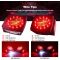 LED Trailer Tail Light Kit American Flag Designed 10 inch 3rd Brake Lights Aluminum Alloy Base Stop Turn Tail Lights for Under 80 inch Trailer Boat Utility Trailer Snowmobile 12V