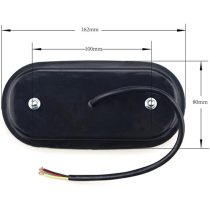 14 LED Truck Car Trailer Boat Caravan Rear Tail Light Stop Lamp Taillight 10-30V (Pack of 2)