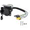 Multi-Tow 4-Way Flat to 7-Way RV Blade and 4-Way Flat Female End Trailer Wiring Adapter Connector Kit, 4 Pin Vehicle-Side Trailer Light Plug to Dual-output 7 Blade & 4 Flat with Mounting Bracket