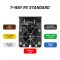 7 Way RV Trailer Light Connector Socket 7 Pin Wire Electrical Trailer Adapter Quick Converter with Mounting Bracket, Truck End Quick-Install 7 Prong Universal Pigtail Wiring Harness Vehicle Side