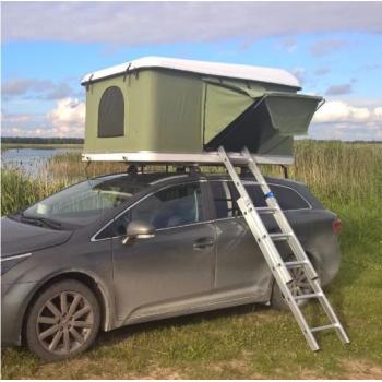 RR3501B  Outdoor Hard Shell Car Roof Top Tent Camping Roof Tent