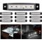 2PCS Trailer Tail Light Bar 20LED Brake Running Turn Signals Reverse Light Tail Lights IP65 Waterproof for 10-30V Truck Trailer Caravan Van RV UTV Camper Boat