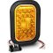 5x3 3x5 Inch Rectangle LED Trailer Tail Light Kit [DOT FMVSS 108] [SAE I6 P P2] [Grommets/Plugs] [Submersible] [Stop Turn Tail Park] [24 LED] Brake Lamp for Tow Truck 80