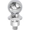 2" Diameter Trailer Hitch Ball: 3 Ton (6,000 lb) Capacity , Gray