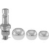 1-7/8, 2 and 2-5/16-Inch Chrome Steel Switch Ball Set, Up to 8,000 lbs