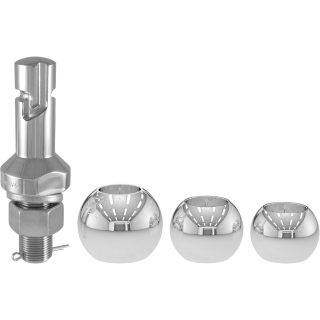1-7/8, 2 and 2-5/16-Inch Chrome Steel Switch Ball Set, Up to 8,000 lbs