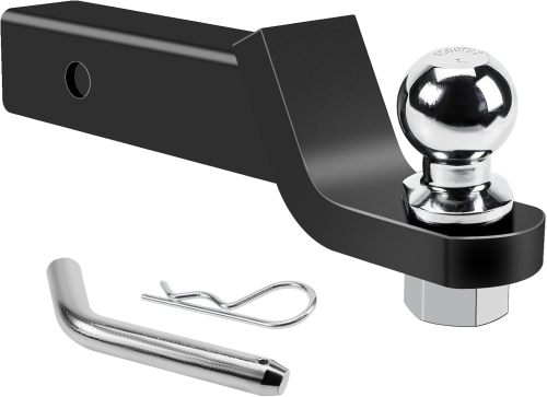 Trailer Ball Mount with 2" Ball and Hitch pin, Fits US 2in Receiver, Max 7500lbs, 2 inches Drop