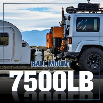 Trailer Ball Mount with 2