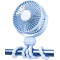 Mini Portable Stroller Fan Battery Operated Small Clip on Detachable 3 Speed Rechargeable Car Fan