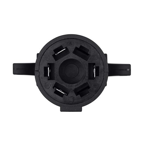 Trailer Wiring Adapter, Heavy Duty Weatherproof 7 RV Blade to 4 Flat Trailers Light Connector Plug