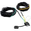 22FT 4 Pin 5 Wire Trailer Wiring Harness,Trailer Light Kit Heavy Duty Pure Copper Connectors with Nylon Mesh Protection for Rewiring of Taillights,Brake Lights and Turn Signals on Trailers RVs Boats