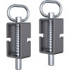 Trailer Gate Latch 2PCS Spring Latch Lock Heavy-Duty Weld-On Spring Latch Assembly Universal for Utility Trailer Gate Latch