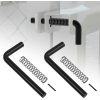 819T Trailer Gate Spring Latch Kit 2 Pack Trailer Gate Pins Heavy Duty Trailer Gate Latch Repair Kit for Carry-On Utility Trailers