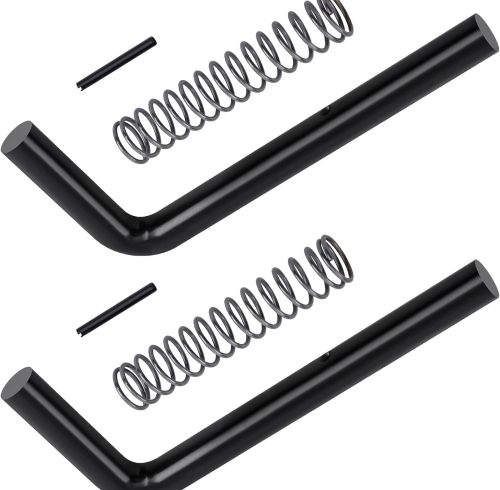 819T Trailer Gate Spring Latch Kit 2 Pack Trailer Gate Pins Heavy Duty Trailer Gate Latch Repair Kit for Carry-On Utility Trailers