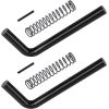 819T Trailer Gate Spring Latch Kit 2 Pack Trailer Gate Pins Heavy Duty Trailer Gate Latch Repair Kit for Carry-On Utility Trailers