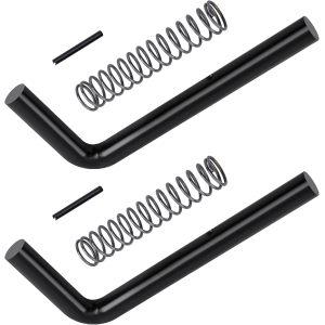 819T Trailer Gate Spring Latch Kit 2 Pack Trailer Gate Pins Heavy Duty Trailer Gate Latch Repair Kit for Carry-On Utility Trailers