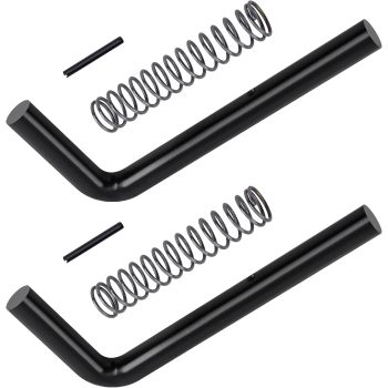 819T Trailer Gate Spring Latch Kit 2 Pack Trailer Gate Pins Heavy Duty Trailer Gate Latch Repair Kit for Carry-On Utility Trailers