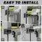819T Trailer Gate Spring Latch Kit 2 Pack Trailer Gate Pins Heavy Duty Trailer Gate Latch Repair Kit for Carry-On Utility Trailers