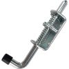 Steel Spring Pin Latch Lock Assembly 1/2" 2 Pack Spring Bolt Latch for Utility Trailer Gate, Barn Door, Heavy Duty Electroplating