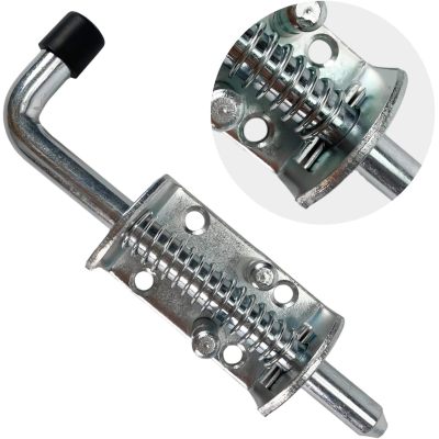 Steel Spring Pin Latch Lock Assembly 1/2