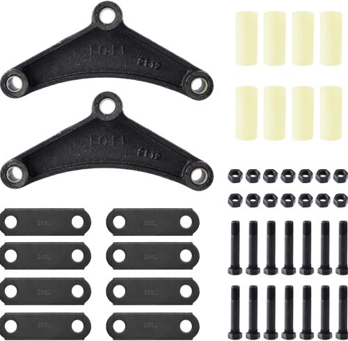 Trailer Shackle Kit, Tandem Trailer Axle Shackle Kit for Double Eye Springs (3.5K -5.2K Axles)