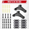 Trailer Shackle Kit, Tandem Trailer Axle Shackle Kit for Double Eye Springs (3.5K -5.2K Axles)