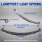 25-1/4 Leaf Spring with 5-1/2 U Bolts Trailer Axle Suspension Kit Fit for 3500lb Round Axle (Shackle Strap+Hanger+Leaf Spring+U-Bolt)