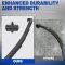 25-1/4 Leaf Spring with 5-1/2 U Bolts Trailer Axle Suspension Kit Fit for 3500lb Round Axle (Shackle Strap+Hanger+Leaf Spring+U-Bolt)