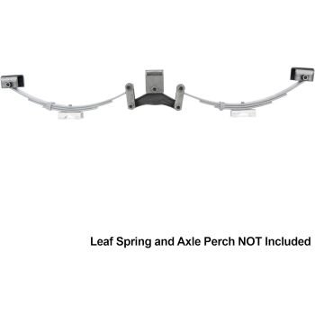 Tandem Axle Trailer Double Eye Leaf Spring Suspension Hanger Kit - 2,000-7,000 lbs (Tandem Axle)