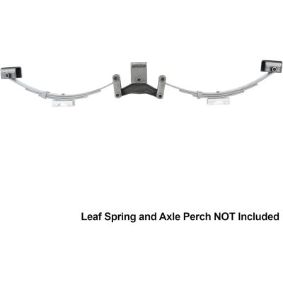 Tandem Axle Trailer Double Eye Leaf Spring Suspension Hanger Kit - 2,000-7,000 lbs (Tandem Axle)