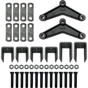 Tandem Axle Trailer Double Eye Leaf Spring Suspension Hanger Kit - 2,000-7,000 lbs (Tandem Axle)
