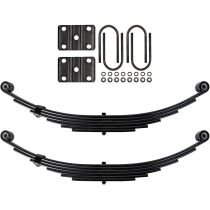 The Trailer Parts Outlet - Trailer 6 Leaf Double Eye Spring Suspension Kit for 3