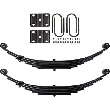 The Trailer Parts Outlet - Trailer 6 Leaf Double Eye Spring Suspension Kit for 3