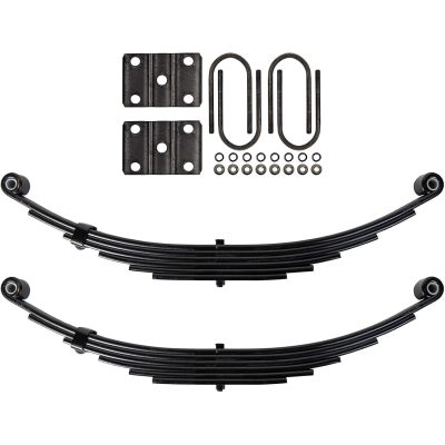 The Trailer Parts Outlet - Trailer 6 Leaf Double Eye Spring Suspension Kit for 3