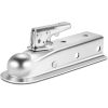 Straight Trailer Tongue Coupler for 2" Ball, 2" Channel Width Trailer Coupler 3,500LBS