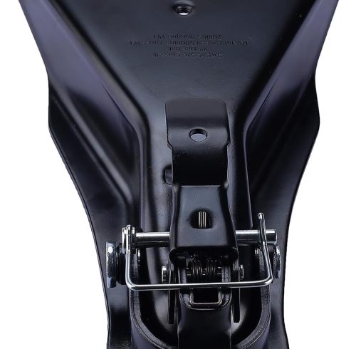 Black A-Frame Trailer Coupler, 2-Inch Hitch Ball, 7,000 lbs