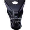Black A-Frame Trailer Coupler, 2-Inch Hitch Ball, 7,000 lbs