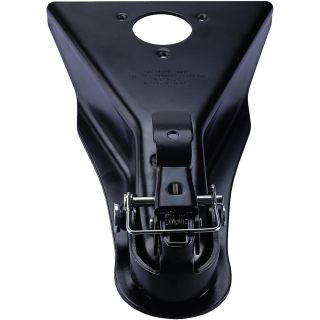 Black A-Frame Trailer Coupler, 2-Inch Hitch Ball, 7,000 lbs