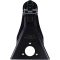 Black A-Frame Trailer Coupler, 2-Inch Hitch Ball, 7,000 lbs