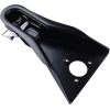 Black A-Frame Trailer Coupler, 2-Inch Hitch Ball, 7,000 lbs