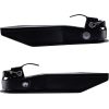 Black A-Frame Trailer Coupler, 2-Inch Hitch Ball, 7,000 lbs