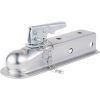 2" Straight Trailer Coupler (BALL 2", CHANNEL 2" 3500LBS with Chain)