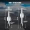 1000 lbs Trailer Jack with Wheel, Heavy Duty Swivel Boat Trailer Jack Single Whee, 10