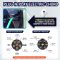 Trailer Cable - Heavy Duty Steel Wire Coiled Safety Cables Strap for RV Towing Trailer - Stainless Steel Spring Towing Coil for Enhanced Durability - Extends up to 6ft