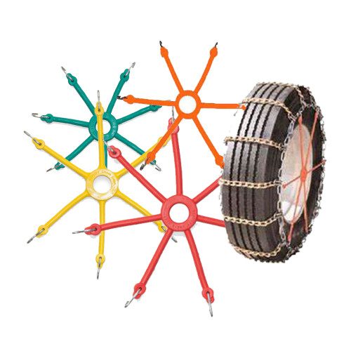 AtliChain Spider Snow Tire Chains Rubber Adjusters Bungees Tensioners