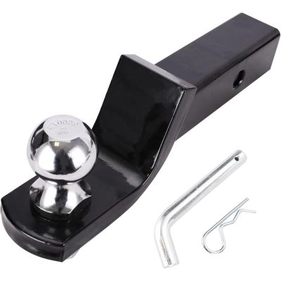 2-Inch Trailer Hitch Ball Mount, Heavy-Duty Steel, 7,500 lbs Capacity, 2
